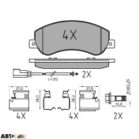 Тормозные колодки Meyle 025 244 8419/PD