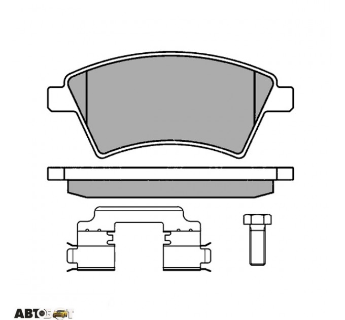 Тормозные колодки Meyle 025 243 9116/W, цена: 1 091 грн.