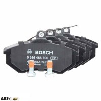 Тормозные колодки Bosch 0 986 466 700