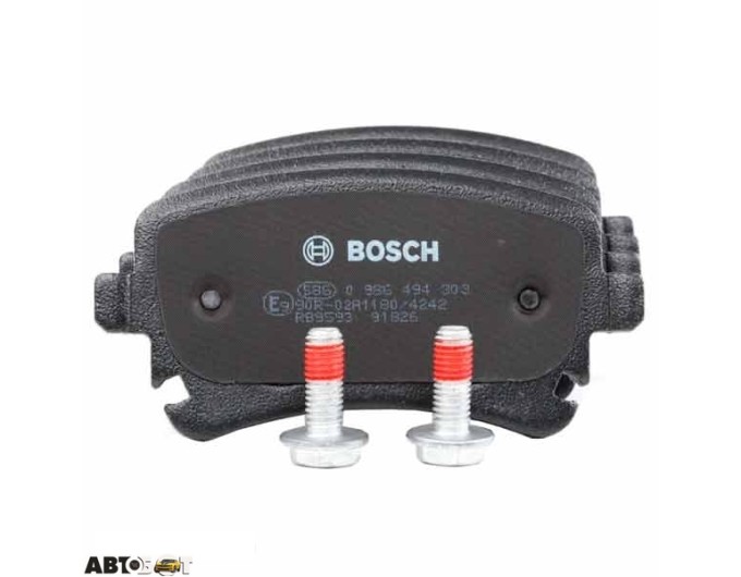 Тормозные колодки Bosch 0 986 494 303, цена: 2 540 грн.