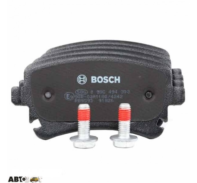 Тормозные колодки Bosch 0 986 494 303, цена: 1 383 грн.