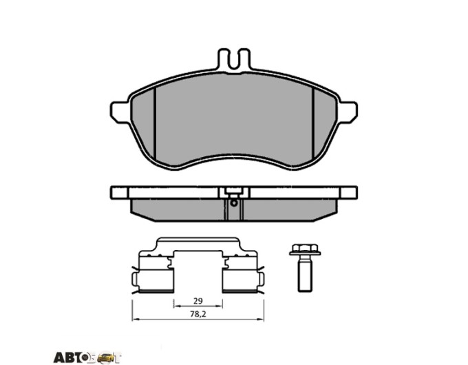 Тормозные колодки Meyle 025 243 0620-2/PD, цена: 3 767 грн.