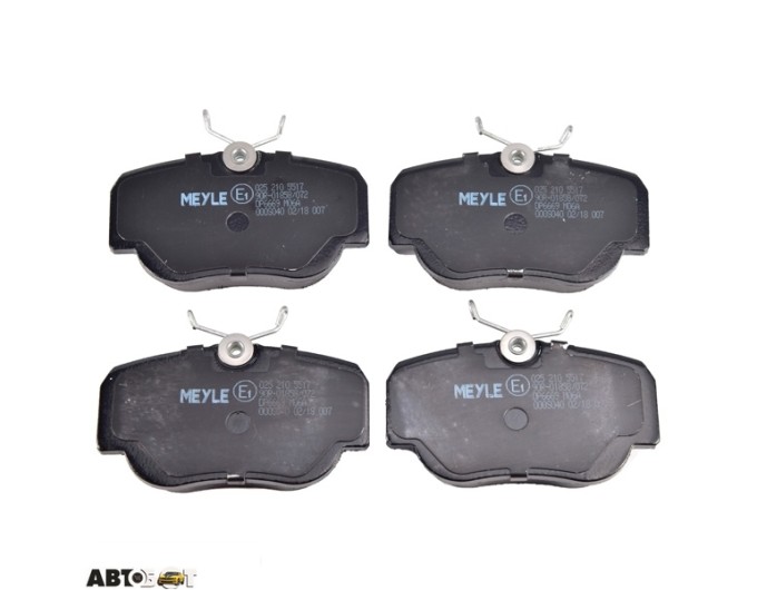Тормозные колодки Meyle 025 210 5517, цена: 1 289 грн.