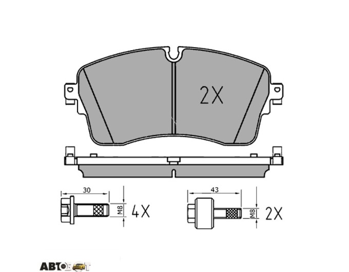 Тормозные колодки Meyle 025 224 8517/PD, цена: 5 495 грн.