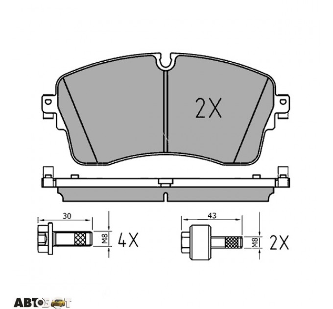 Тормозные колодки Meyle 025 224 8517/PD, цена: 2 992 грн.