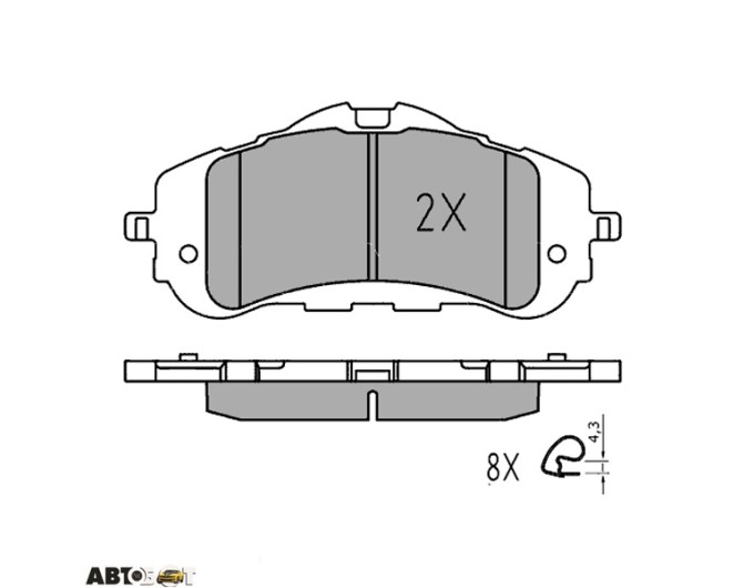 Тормозные колодки Meyle 025 258 9518, цена: 2 993 грн.