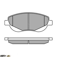 Гальмівні колодки Meyle 025 249 4619/W
