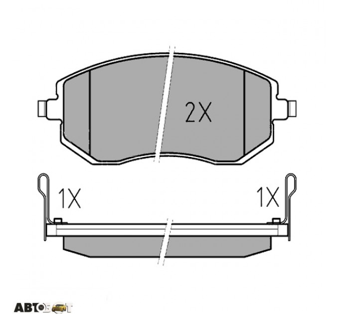 Тормозные колодки Meyle 025 238 6517/W, цена: 1 284 грн.