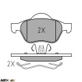 Тормозные колодки Meyle 025 245 3518, цена: 2 570 грн.