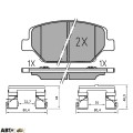 Тормозные колодки Meyle 025 221 3819/PD, цена: 4 444 грн.