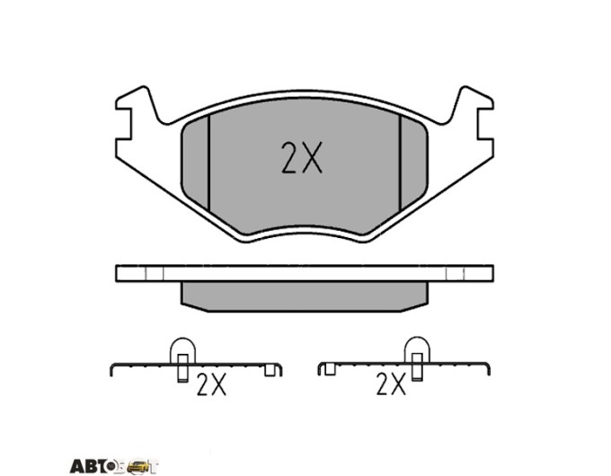 Тормозные колодки Meyle 025 208 8715, цена: 1 250 грн.