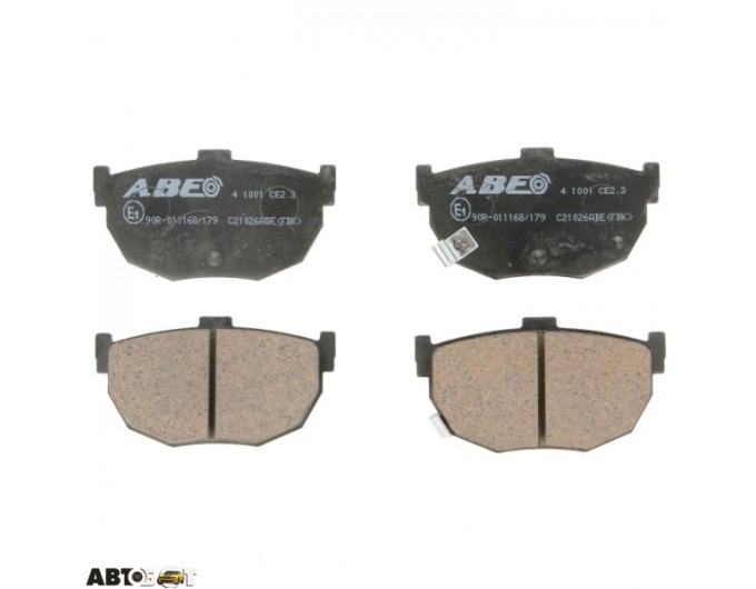 Гальмівні колодки ABE C21026ABE, ціна: 1 103 грн.