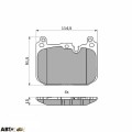 Тормозные колодки Bosch 0 986 424 331, цена: 2 792 грн.