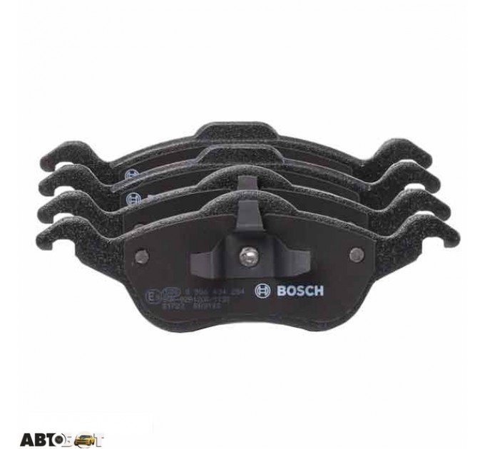 Тормозные колодки Bosch 0 986 494 284, цена: 1 412 грн.