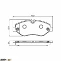 Тормозные колодки Bosch 0 986 495 113, цена: 3 953 грн.