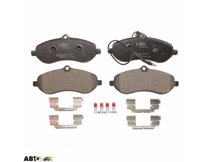 Тормозные колодки Bosch 0 986 494 163, цена: 3 551 грн.