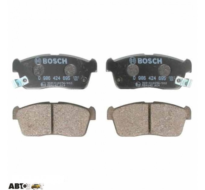 Тормозные колодки Bosch 0 986 424 695, цена: 924 грн.