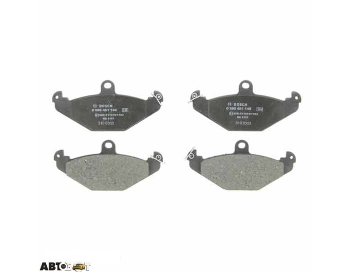 Тормозные колодки Bosch 0 986 461 148, цена: 1 554 грн.