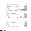 Тормозные колодки Bosch 0 986 495 256, цена: 1 228 грн.