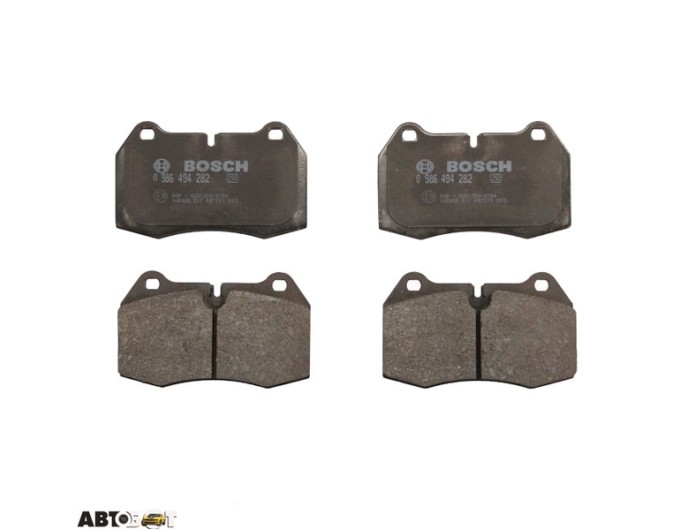 Тормозные колодки Bosch 0 986 494 282, цена: 3 426 грн.