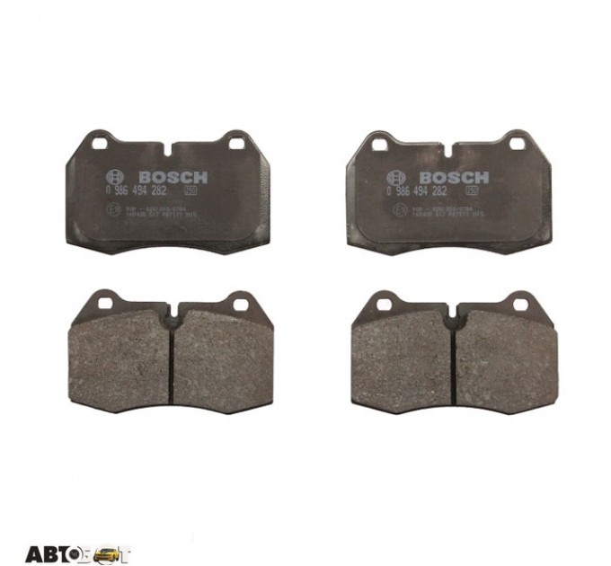 Тормозные колодки Bosch 0 986 494 282, цена: 1 865 грн.