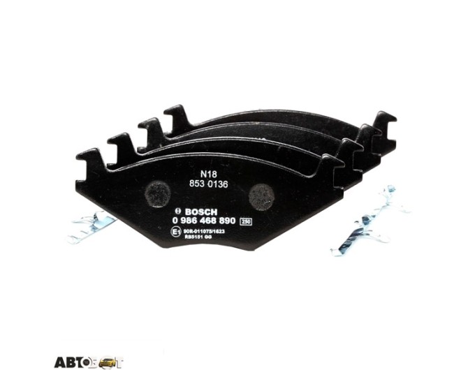 Тормозные колодки Bosch 0 986 468 890, цена: 1 013 грн.