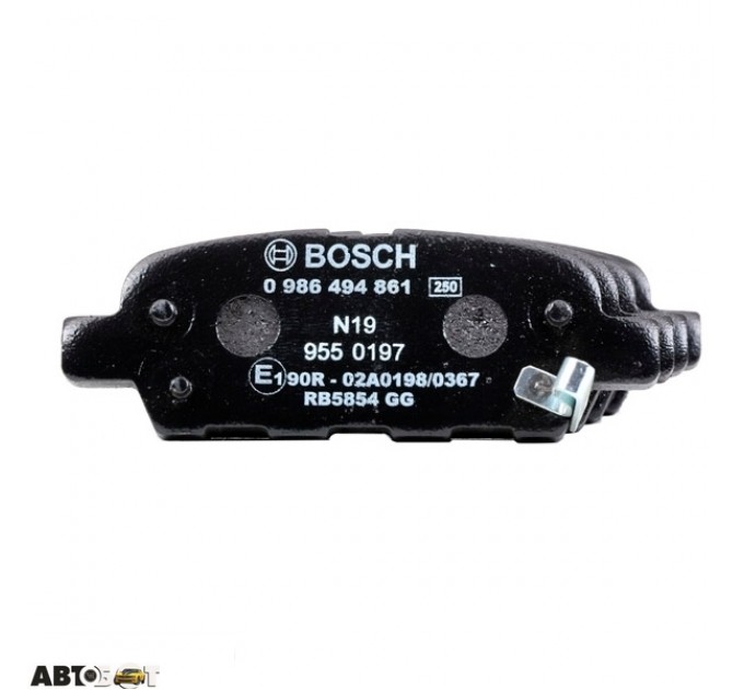 Гальмівні колодки Bosch 0 986 494 861, ціна: 652 грн.