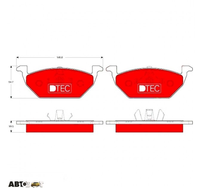 Тормозные колодки TRW GDB1984DTE, цена: 1 887 грн.