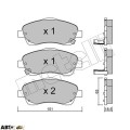 Тормозные колодки METELLI 22-0450-0, цена: 2 161 грн.