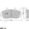 Тормозные колодки METELLI 22-0264-0, цена: 1 036 грн.