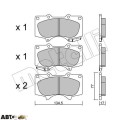 Тормозные колодки METELLI 22-0454-0, цена: 1 710 грн.
