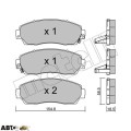 Тормозные колодки METELLI 22-0903-0, цена: 2 521 грн.