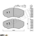 Тормозные колодки METELLI 22-0325-0, цена: 1 996 грн.