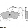 Тормозные колодки METELLI 22-0217-0, цена: 1 105 грн.