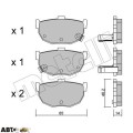 Тормозные колодки METELLI 22-0362-0, цена: 1 227 грн.