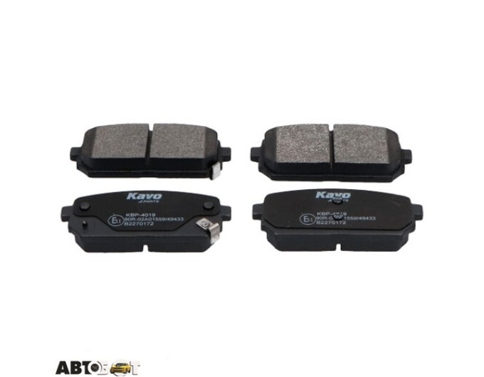 Тормозные колодки KAVO PARTS KBP-4019, цена: 1 414 грн.