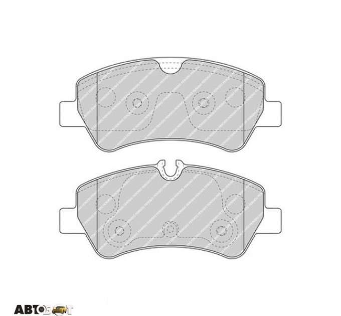 Гальмівні колодки FERODO FVR5076, ціна: 2 075 грн.