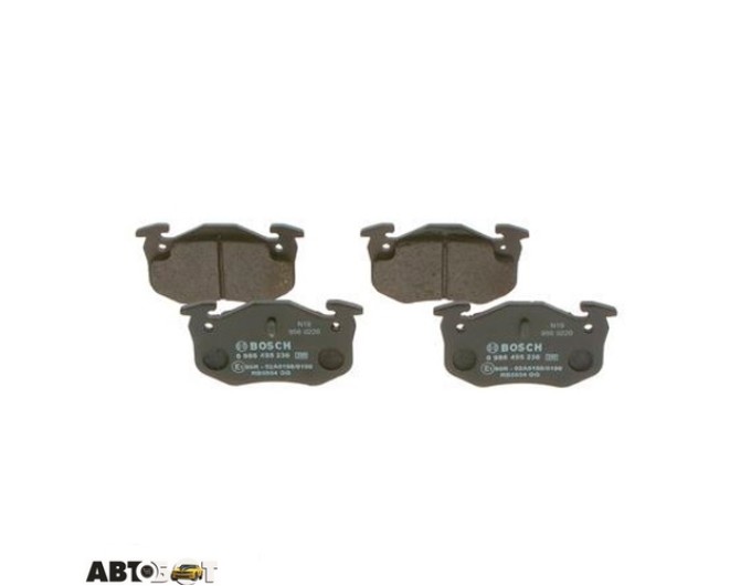 Тормозные колодки Bosch 0 986 495 236, цена: 924 грн.
