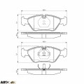Тормозные колодки Bosch 0 986 495 162, цена: 2 298 грн.