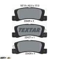 Тормозные колодки Textar 2242601, цена: 1 761 грн.