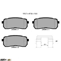 Тормозные колодки Textar 2459901