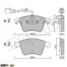 Тормозные колодки METELLI 22-0552-2, цена: 1 549 грн.