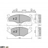 Тормозные колодки METELLI 22-0045-0K, цена: 772 грн.