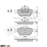 Тормозные колодки METELLI 22-0335-0