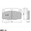 Тормозные колодки METELLI 22-0044-0, цена: 547 грн.