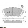 Тормозные колодки METELLI 22-0994-0, цена: 1 159 грн.