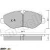 Тормозные колодки METELLI 22-0671-1, цена: 1 298 грн.