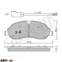 Тормозные колодки METELLI 22-1032-0