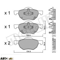 Тормозные колодки METELLI 22-0730-0