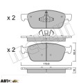 Гальмівні колодки METELLI 22-0989-0, ціна: 2 586 грн.